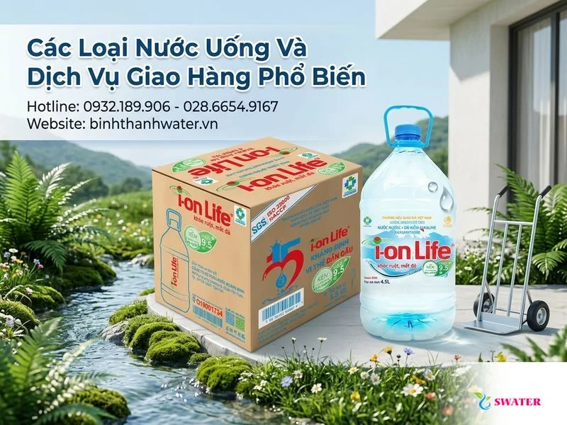 Các Loại Nước Uống Và Dịch Vụ Giao Hàng Phổ Biến