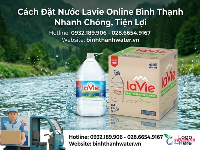 Cách Đặt Nước Lavie Online Bình Thạnh Nhanh Chóng, Tiện Lợi