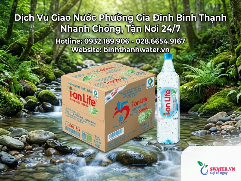 Dịch Vụ Giao Nước Phường Gia Định Bình Thạnh Nhanh Chóng, Tận Nơi 24/7