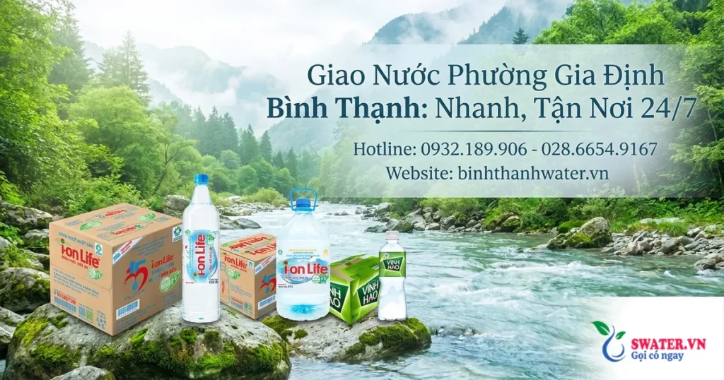Giao Nước Phường Gia Định Bình Thạnh: Nhanh, Tận Nơi 24/7