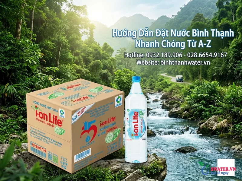 Hướng Dẫn Đặt Nước Bình Thạnh Nhanh Chóng Từ A-Z