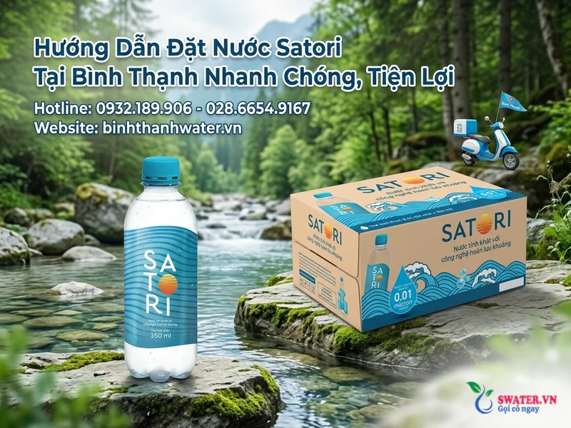 Hướng Dẫn Đặt Nước Satori Tại Bình Thạnh Nhanh Chóng, Tiện Lợi