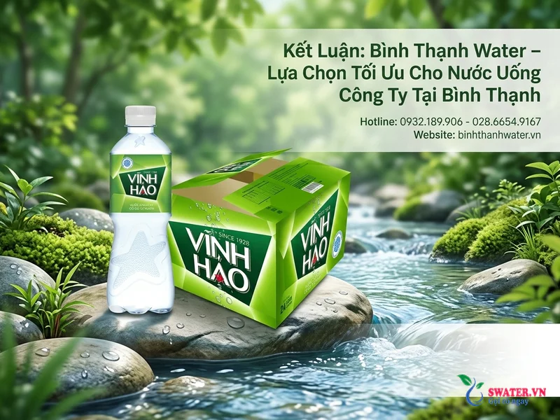 Kết Luận: Bình Thạnh Water – Lựa Chọn Tối Ưu Cho Nước Uống Công Ty Tại Bình Thạnh