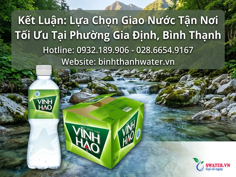 Kết Luận: Lựa Chọn Giao Nước Tận Nơi Tối Ưu Tại Phường Gia Định, Bình Thạnh