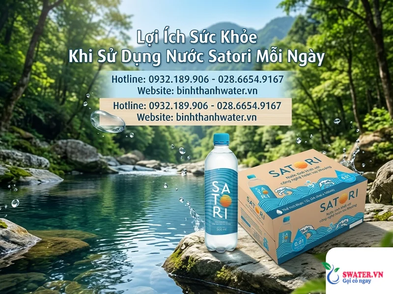 Lợi Ích Sức Khỏe Khi Sử Dụng Nước Satori Mỗi Ngày