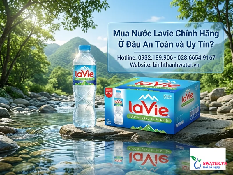 Mua Nước Lavie Chính Hãng Ở Đâu An Toàn và Uy Tín?