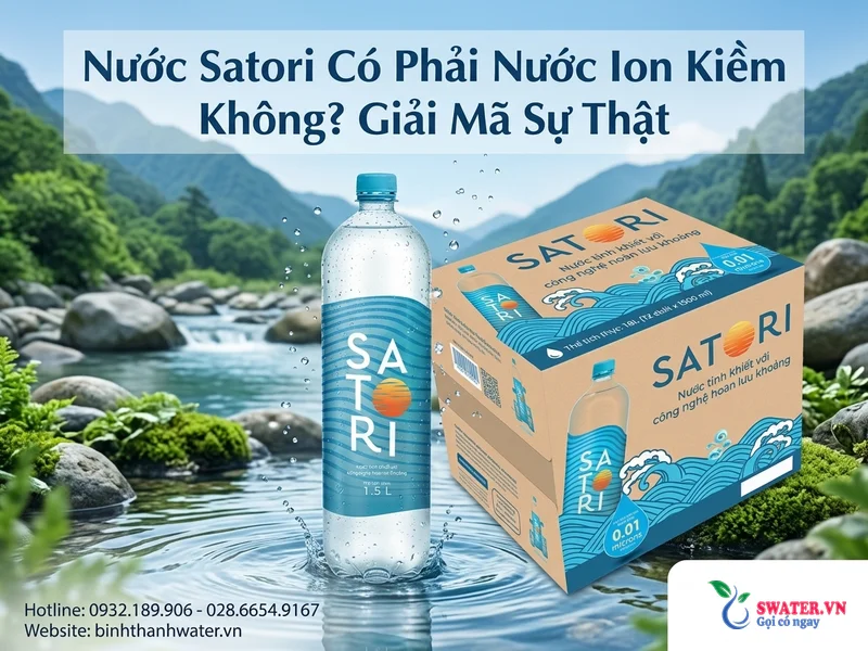 Nước Satori Có Phải Nước Ion Kiềm Không? Giải Mã Sự Thật