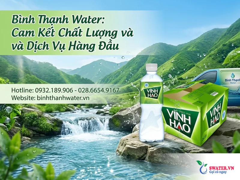 Bình Thạnh Water: Cam Kết Chất Lượng và Dịch Vụ Hàng Đầu