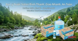 Đại Lý Nước Satori Bình Thạnh: Giao Nhanh, An Toàn