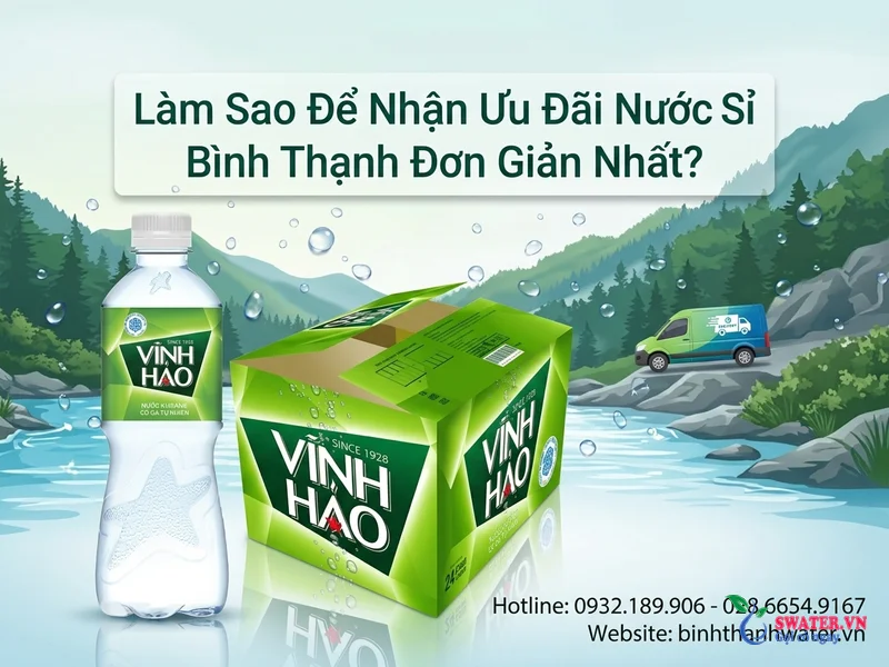 Làm Sao Để Nhận Ưu Đãi Nước Sỉ Bình Thạnh Đơn Giản Nhất?