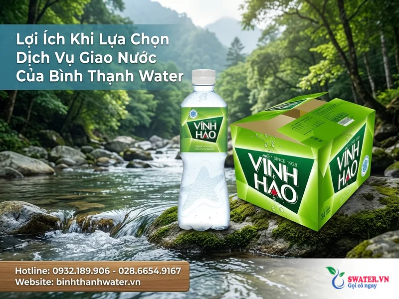 Lợi Ích Khi Lựa Chọn Dịch Vụ Giao Nước Của Bình Thạnh Water