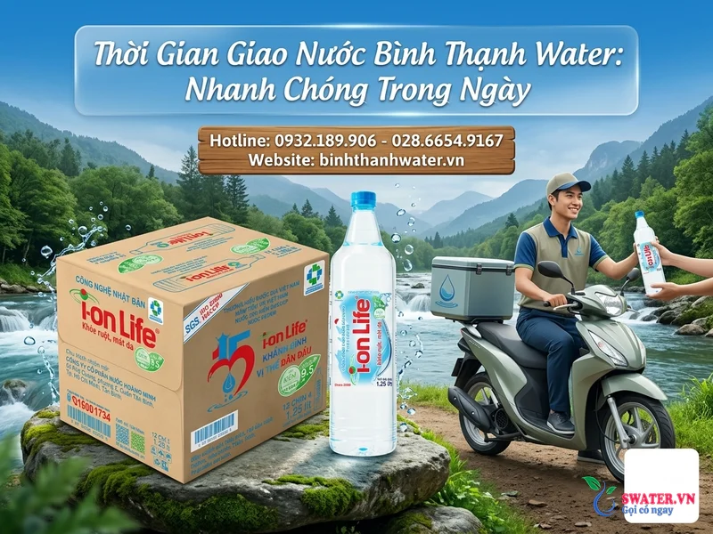 Thời Gian Giao Nước Bình Thạnh Water: Nhanh Chóng Trong Ngày