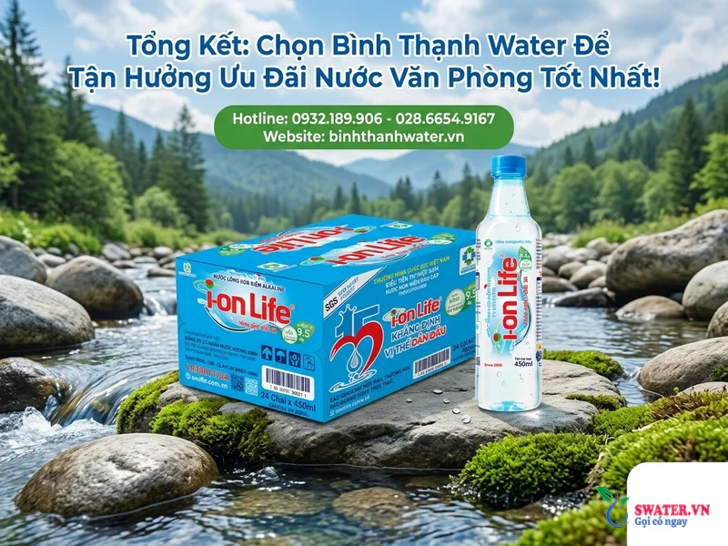Tổng Kết: Chọn Bình Thạnh Water Để Tận Hưởng Ưu Đãi Nước Văn Phòng Tốt Nhất!