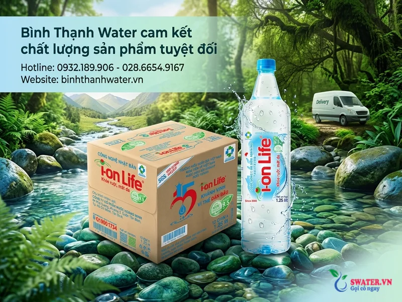 Bình Thạnh Water cam kết chất lượng sản phẩm tuyệt đối