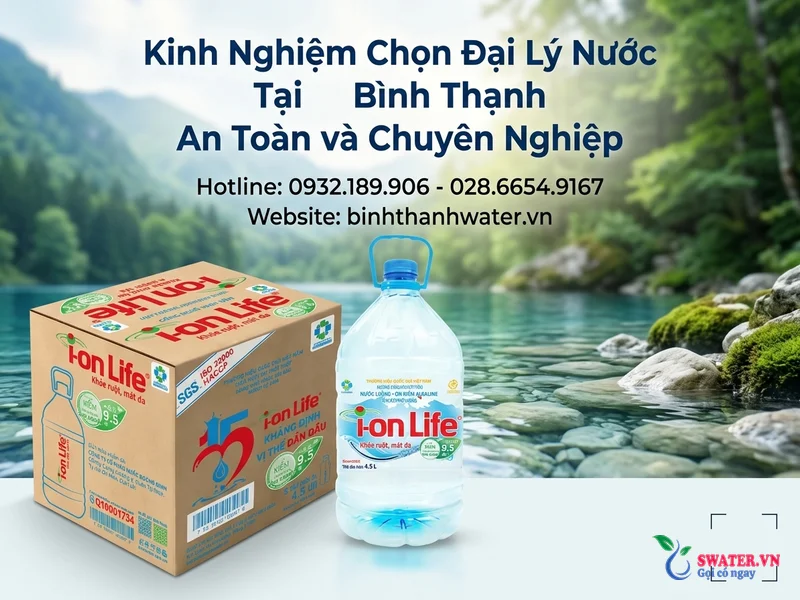 Kinh Nghiệm Chọn Đại Lý Nước Tại Bình Thạnh An Toàn và Chuyên Nghiệp