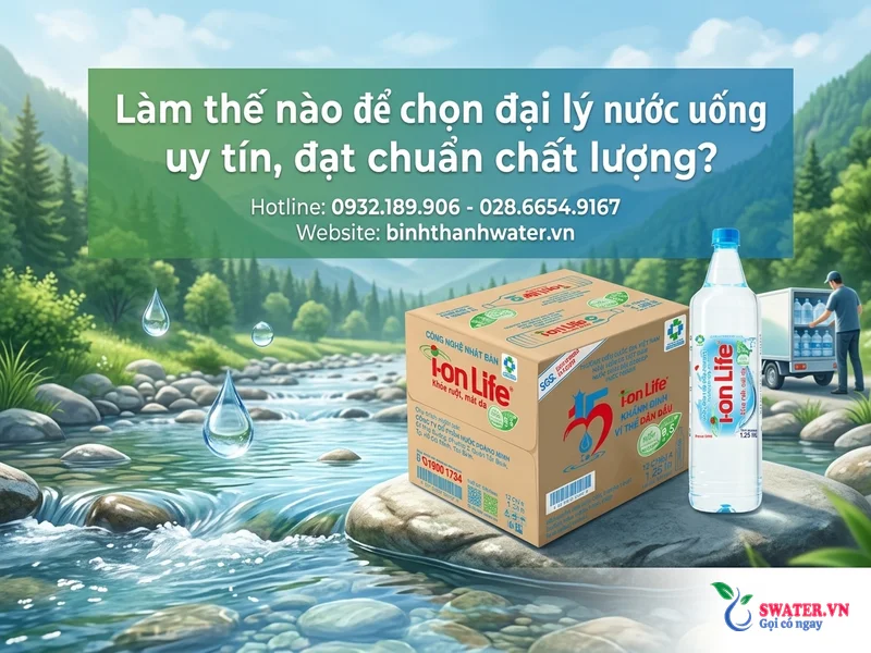 Làm thế nào để chọn đại lý nước uống uy tín, đạt chuẩn chất lượng?
